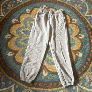 ALO GREY SWEATPANTS UNISEX SMALL